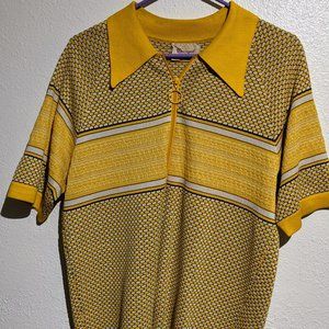 Donegal Colesta Vintage Yellow Polo Shirt